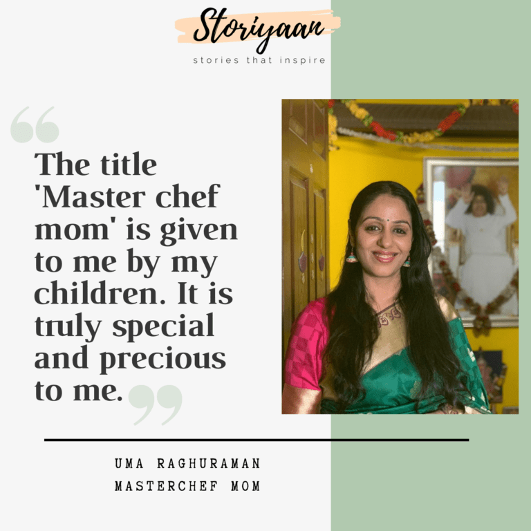 Masterchef Uma Raghuraman