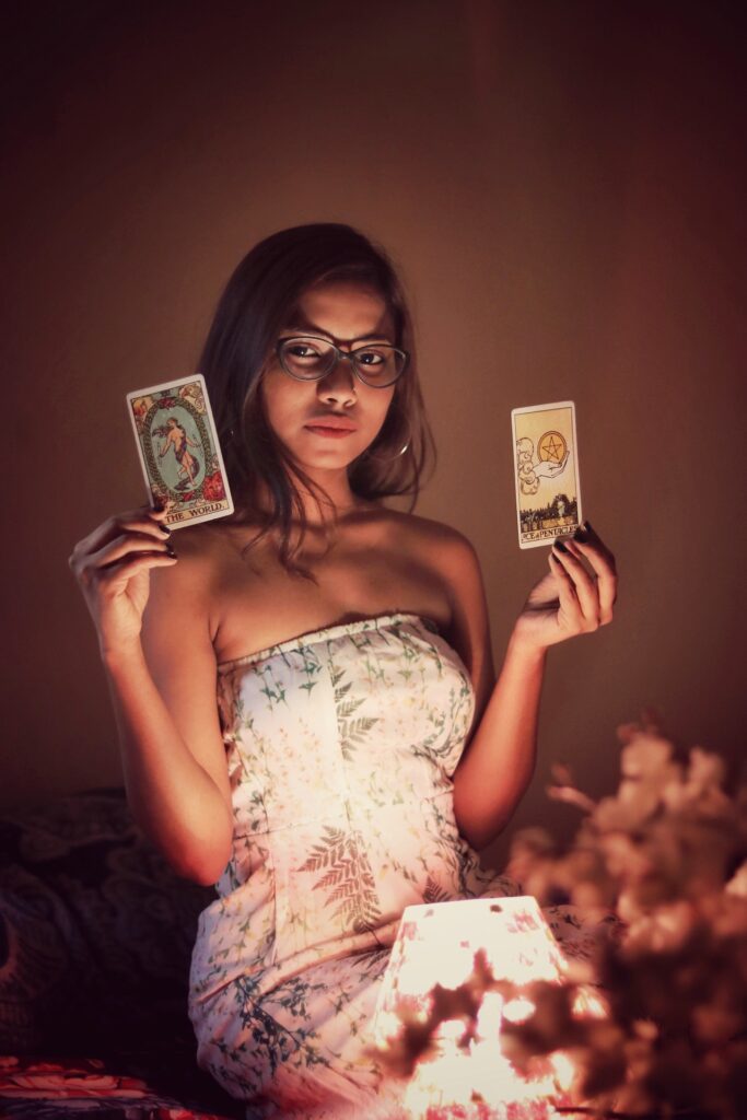 Tarot reader