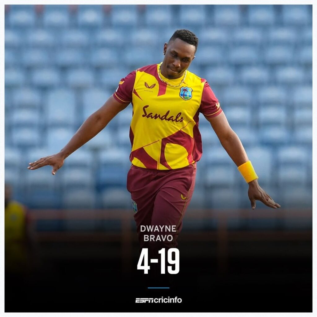 Dwayne Bravo delivered a breathtaking performance