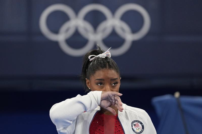 Simone Biles withdraws her name from the Finals in the Tokyo Olympics