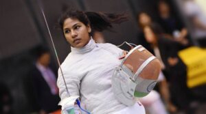 Bhavani Devi wins first ever fencing match in Tokyo Olympics