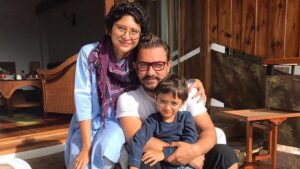 Aamir Khan and Kiran Rao with their son