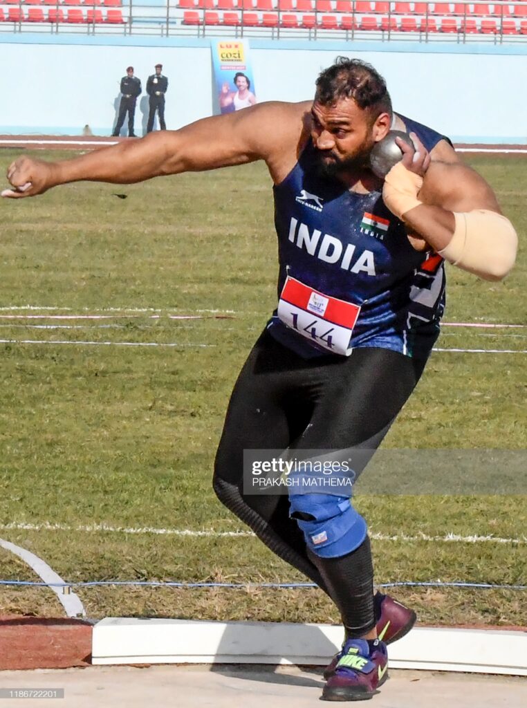 Shot put Olympic Event