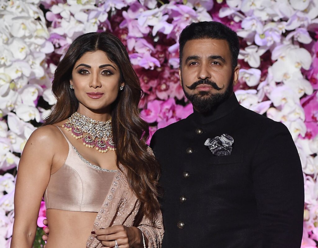 Raj Kundra and Shilpa Shetty