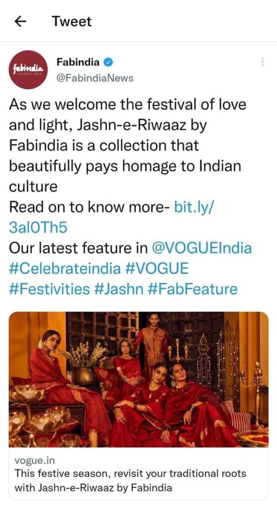 FABINDIA faces boycott