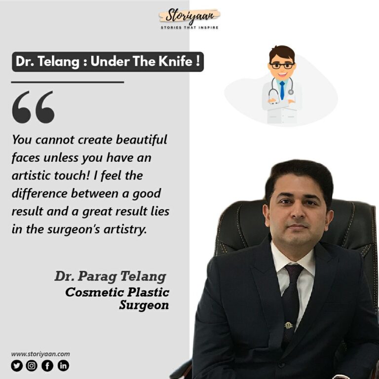 DR. PARAG TELANG- UNDER THE KNIFE!