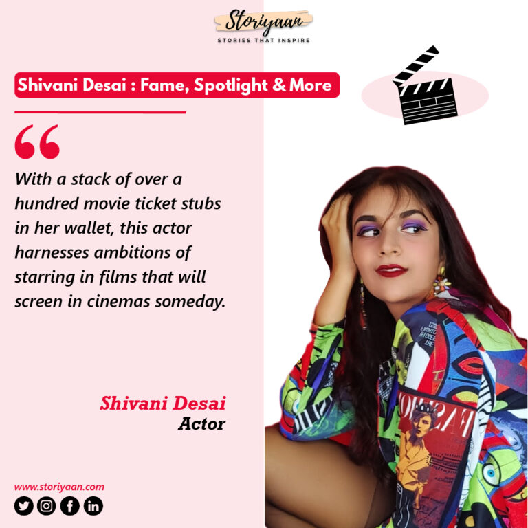 Shivani Desai : Fame, Spotlight and More  