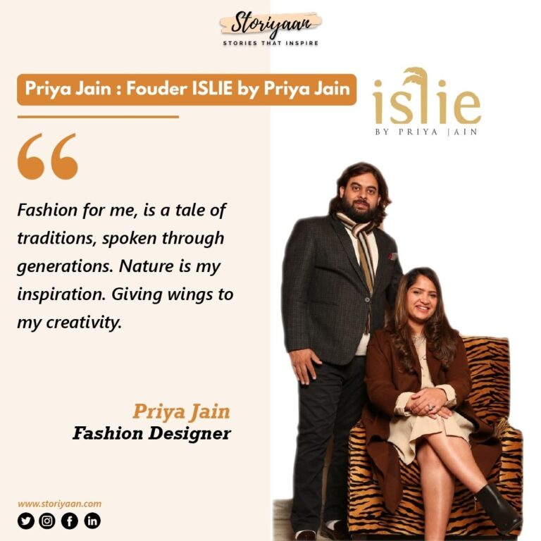 Priya Jain's Islie