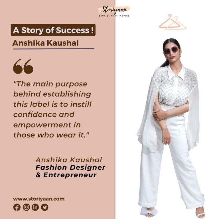 A fashion Revolution: Anshika Kaushal