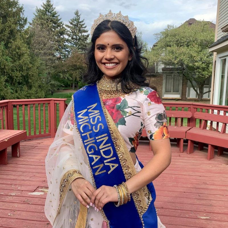 Vaidehi Dongre won Miss India USA 2021