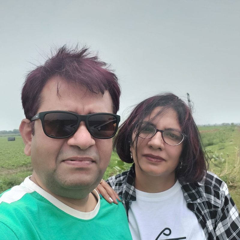 Abhishek Sharma and Preeti Sharma