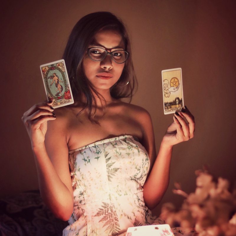 Tarot reader