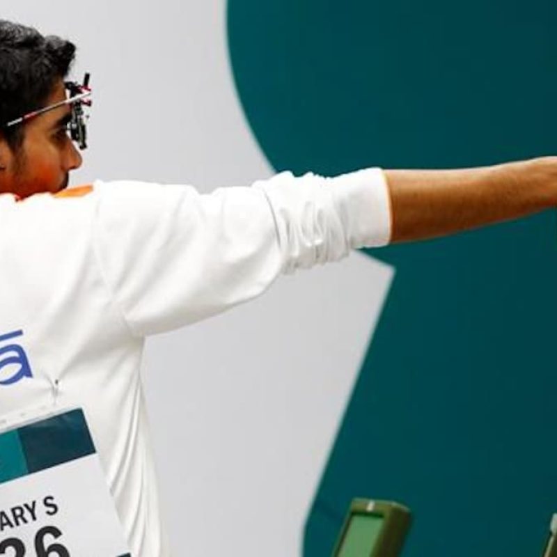 Saurabh Chaudhary finished seventh in shooting