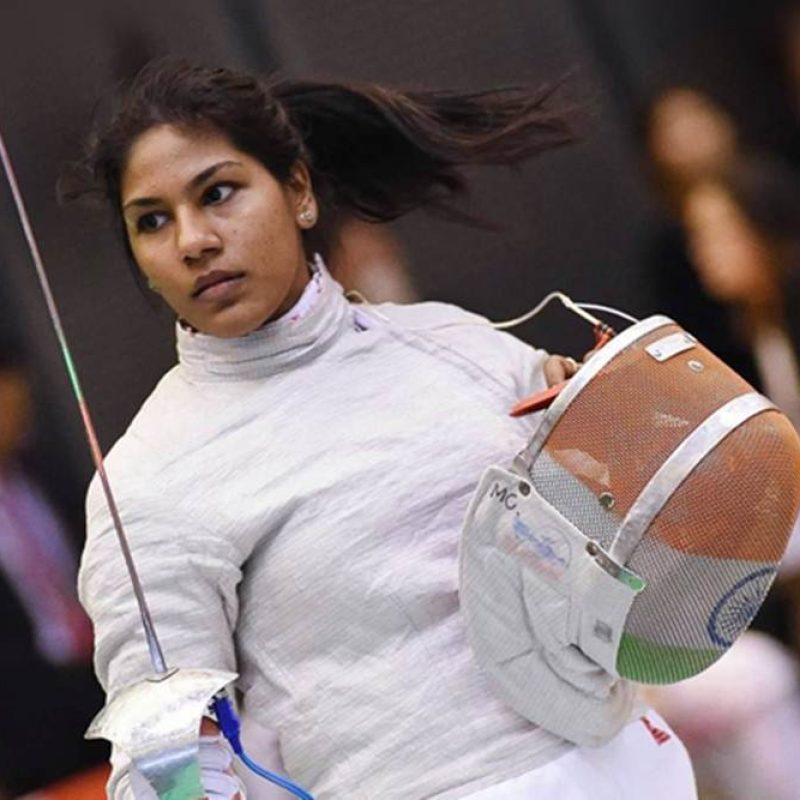 Bhavani Devi wins first ever fencing match in Tokyo Olympics